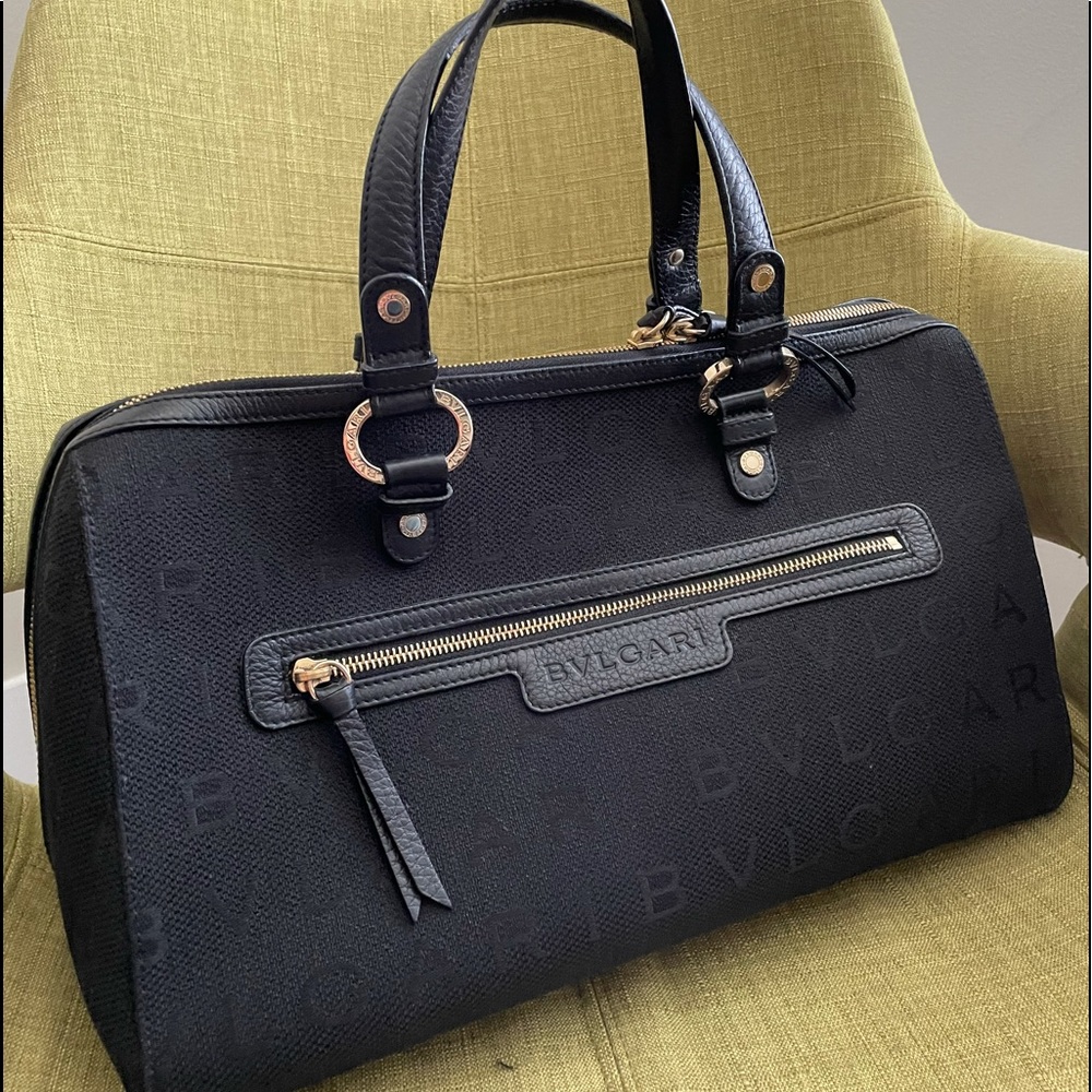 BVLGARI women's barrel black color